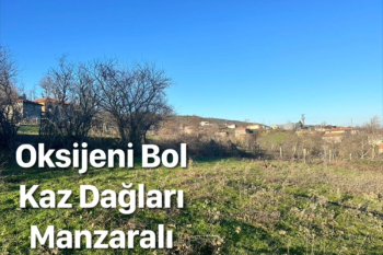 BİGA SARNIÇ KÖYÜNDE SATILIK ARSA