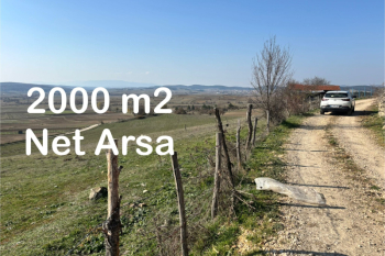 KARABÜK EFLANiDE ACİL SATILIK 2000 m2 ARSA 