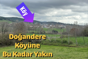 LAPSEKİ DE İMAR BİTİŞİĞİ 968 m2 TARLA